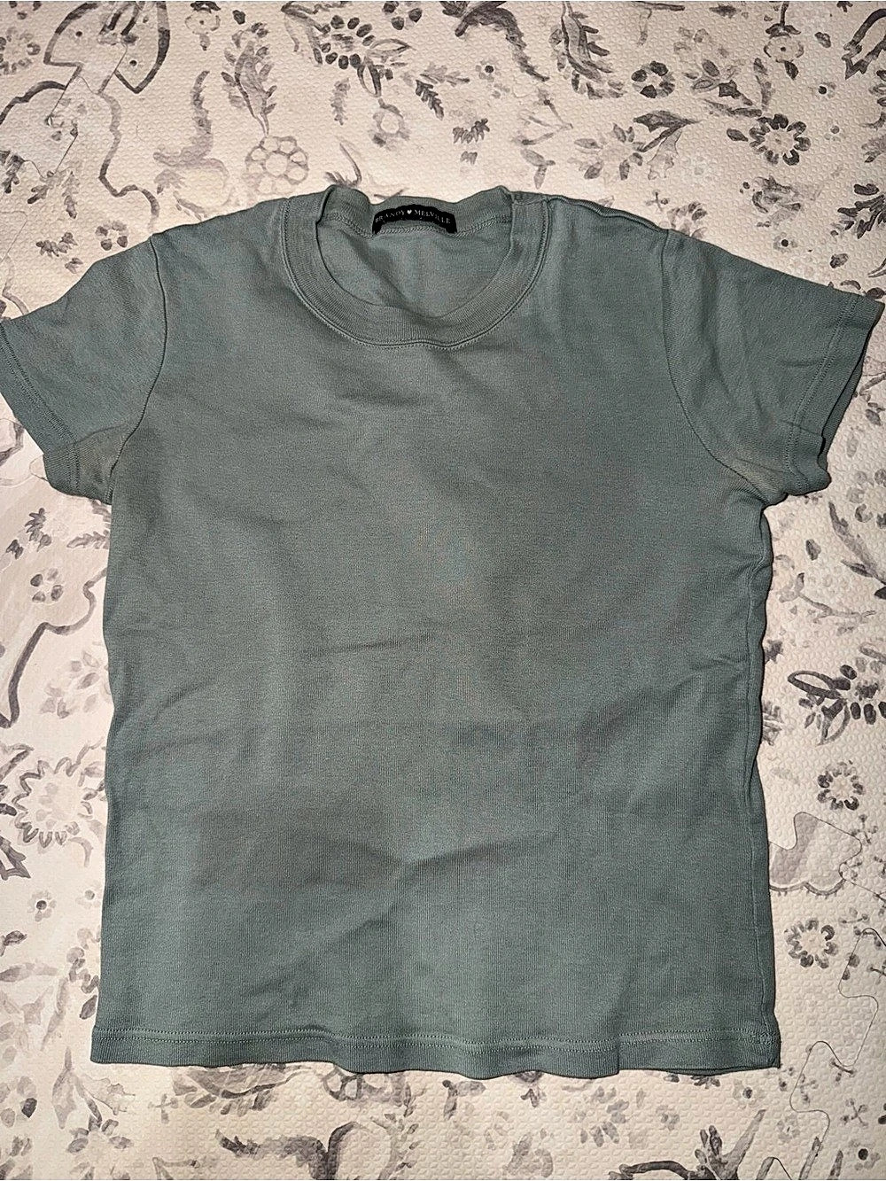 Brandy Melville Green Short Sleeve Tee